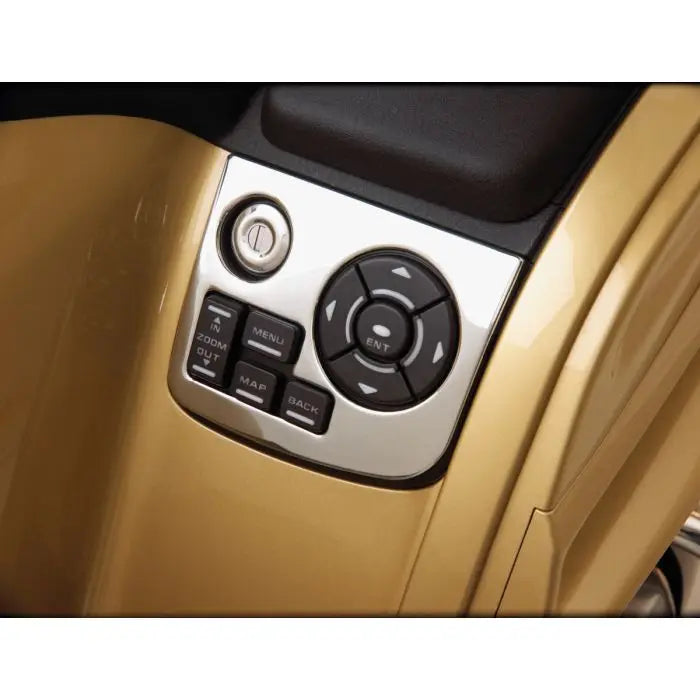 GL1800 Chrome Navigation Control Panel Accent