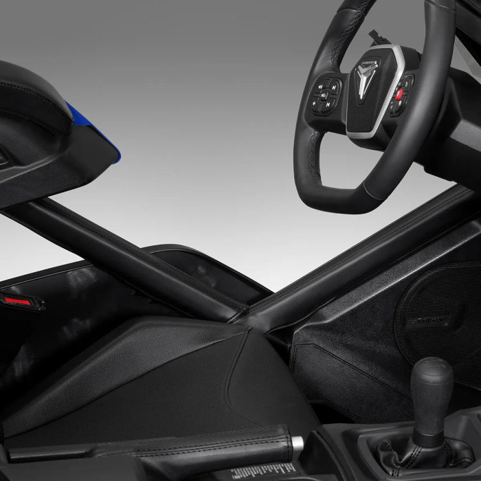 Kaliber Driver and Passenger Frame Tube Covers - Black, Red or Blue