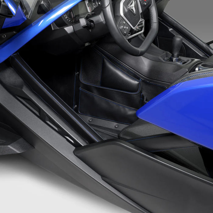 Kaliber Driver and Passenger Frame Tube Covers - Black, Red or Blue