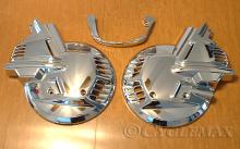 Chrome Rotor Covers