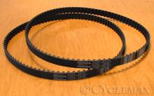 Gates Timing Belt Set (2 Belts) For Honda GL1500 SE / Valkyrie / F6C Goldwing