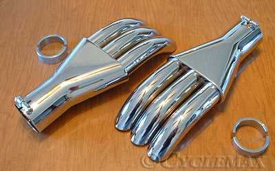 GL1500 Triple Exhaust Turndowns
