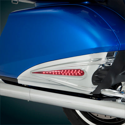 GL1800 Chrome Saddlebag LED Scuff Accents