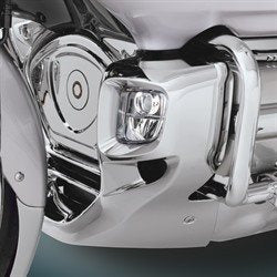 Goldwing GL1800 Chrome Lower Front Cowl with Rectangular Openings Show Chrome 52 908 Cyclemax