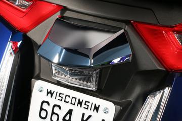 2018 Goldwing Chrome License Light Lid