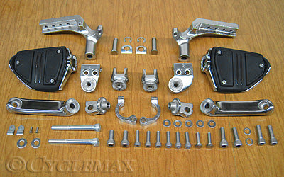 2018 Goldwing Goldstrike 3-Way Adjustable Highway Peg Mounts