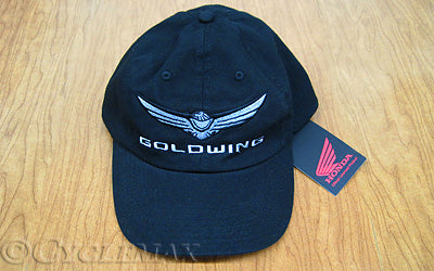 Black New Style 2018 Goldwing Twill Baseball Cap