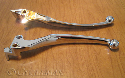 GL1800 Chrome Wide Spoon Levers