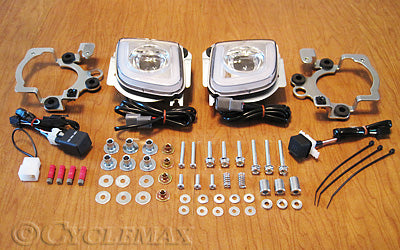 GL1800 Rectangular LED Cowl Lights with Turn Signals