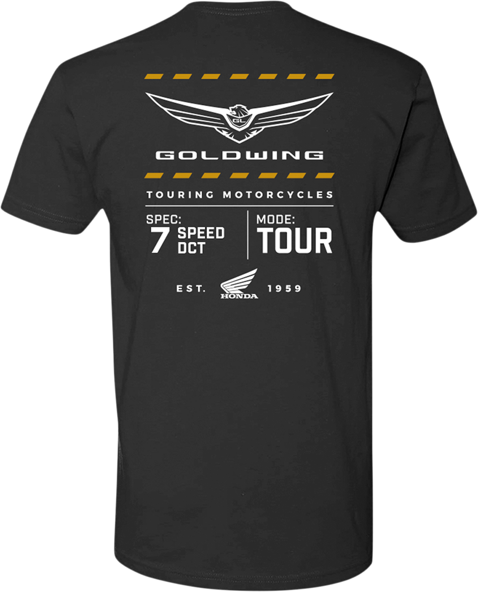 HONDA APPAREL Goldwing Tour T-Shirt - Black - Medium NP21S-M2464-M