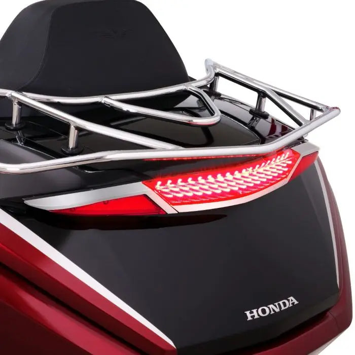 KURYAKYN3249 L.E.D. Saddlebag Accent Swoops with Smoke Lenses， Gloss Black'12-'17 GL1800 & '13-'16 F6B Models Kuryakyn - 1564 - Lighted Lower Saddlebag Accents for sale online