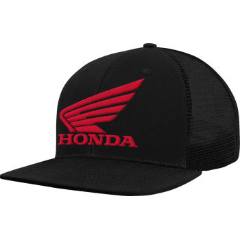 Honda Wing Flat Bill Snapback Hat