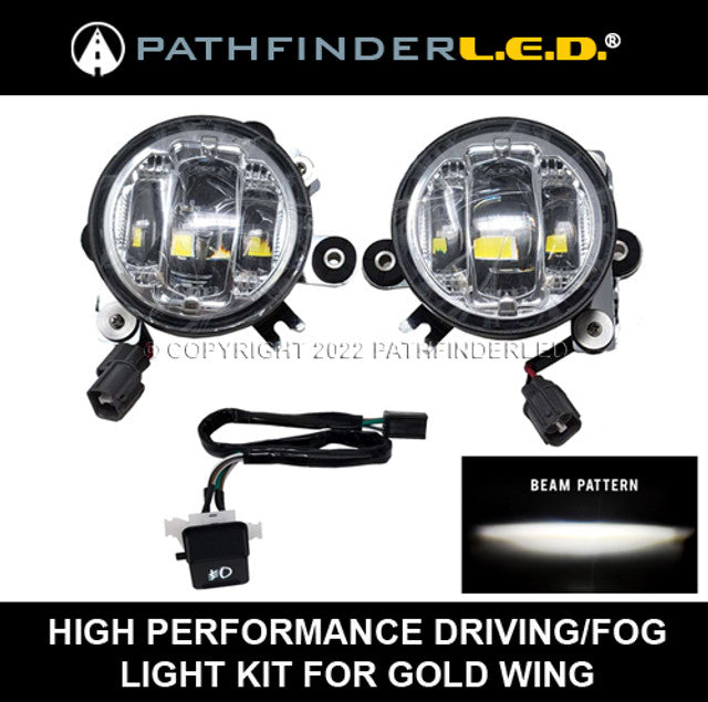 GL1800 2001-2010 High Performance Fog Light Kit
