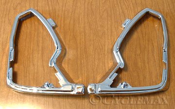 GL1500 Chrome Mirror Bases