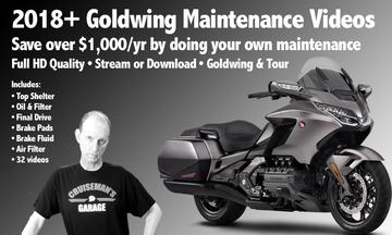 2018 Goldwing Maintenance Videos