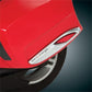 Can-Am Spyder, Red LED Rear Marker Lights, Rear Marker Lights, Show Chrome, 41-161R