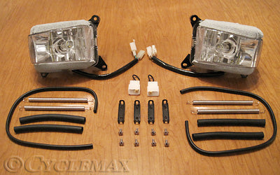 Goldwing GL1500 LED Lower Cowl Driving Lights 52 595M Cyclemax