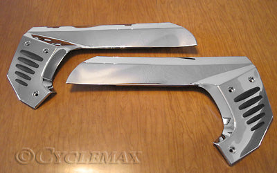 GL1800 Chrome Frame Covers with Rubber Inserts