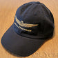 Black Goldwing Twill Baseball Cap