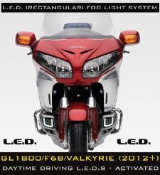 GL1800 Rectangular LED Cowl Lights with Turn Signals