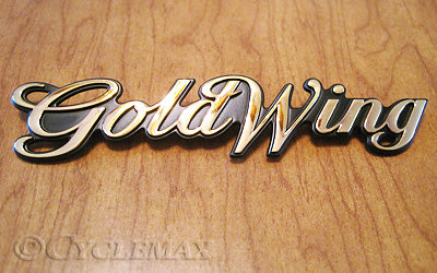 Goldwing, GL1500, Side Cover Emblem, OEM, Honda, 83605-MT8-010