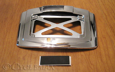 GL1800 Chrome Plated License Plate Frame Rear Panel Accent